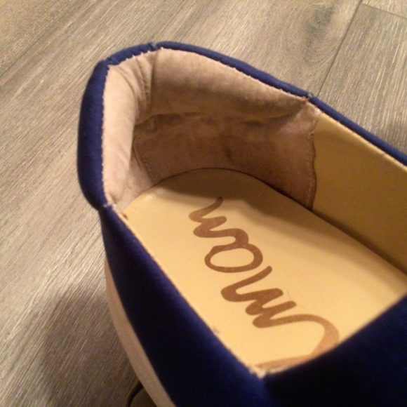 Sam Edelman Nerah Platform Slip-On Sneaker Sz 8.5 Royal Blue - Picture 16 of 16